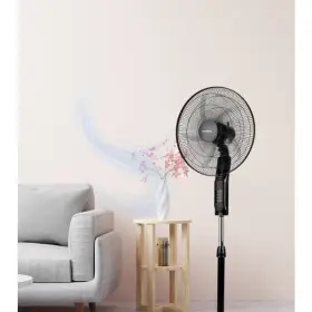 Kumtel KTF-295 18" 5 Pervaneli Ayaklı Vantilatör - Siyah